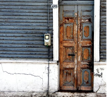 Remove Rust On Metal Door