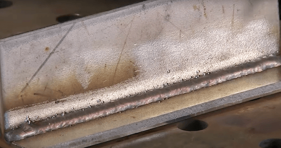 Stainless Steel MIG Welding With C25 Spatter
