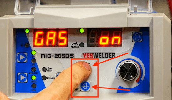 MIG 205 DS Gas And Wire Feed